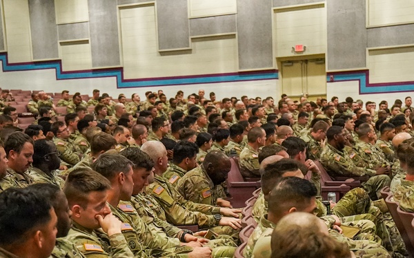 1-120th Infantry Soldiers Complete Soldier Readiness Processing at Fort Bliss