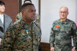 Marine Forces Korea Sergeant Major Awarded Republic of Korea Prime Minister Commendation