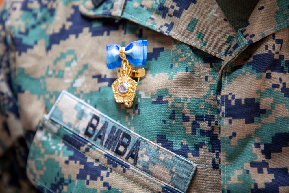 Marine Forces Korea Sergeant Major Awarded Republic of Korea Prime Minister Commendation