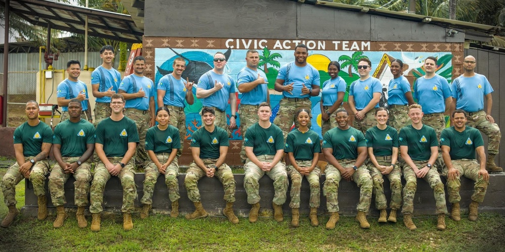 Civic Action Team Palau conducts transfer of authority ceremony