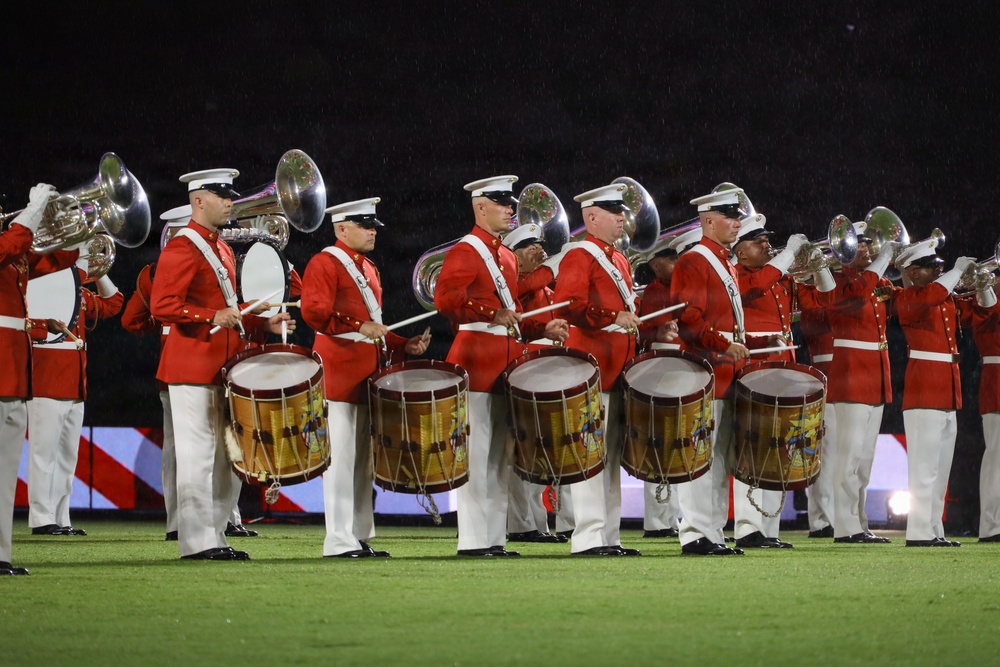 "The Commandant's Own" perform during the Royal Edinburgh Military Tattoo