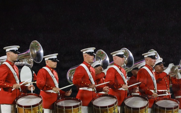 "The Commandant's Own" perform during the Royal Edinburgh Military Tattoo