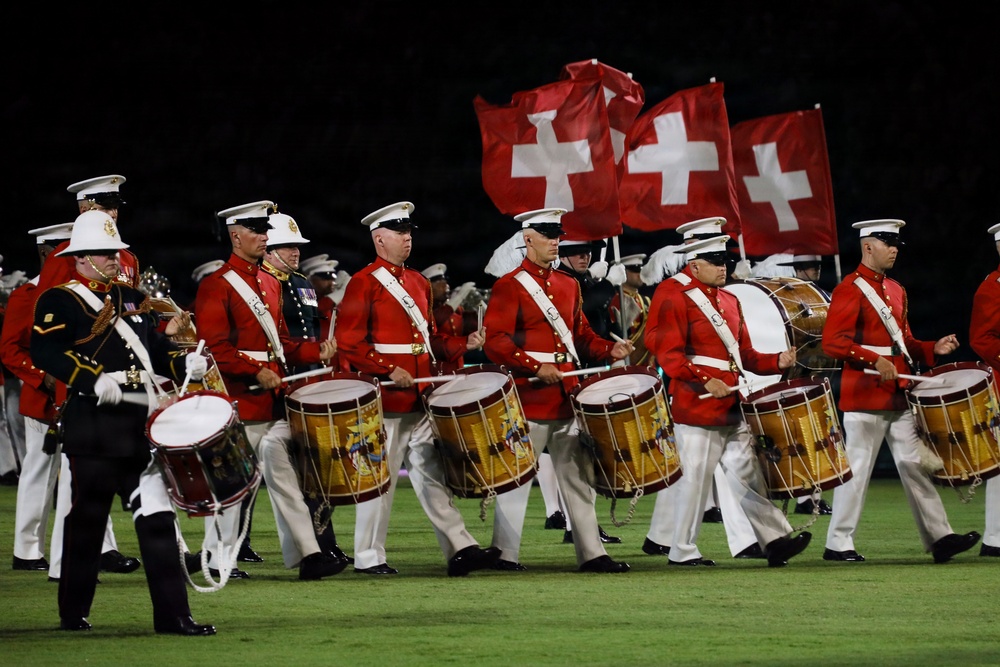 "The Commandant's Own" perform during the Royal Edinburgh Military Tattoo