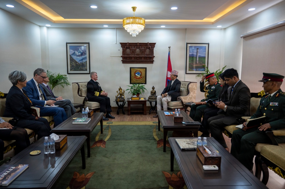 USINDOPACOM Commander visits Nepal