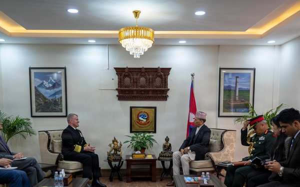 USINDOPACOM Commander visits Nepal