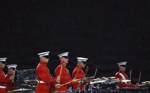 "The Commandant's Own" perform during the Royal Edinburgh Military Tattoo
