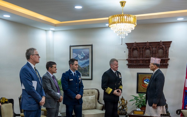 USINDOPACOM Commander visits Nepal