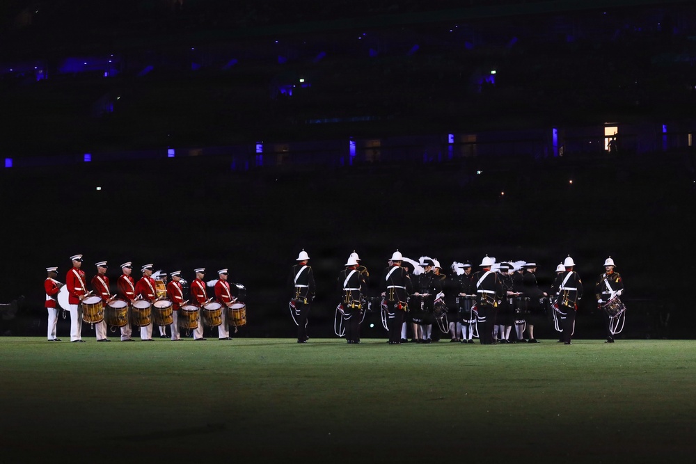 "The Commandant's Own" perform during the Royal Edinburgh Military Tattoo