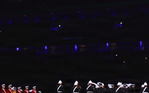 "The Commandant's Own" perform during the Royal Edinburgh Military Tattoo