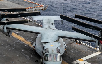 USS Tripoli Conducts Flight Quarters