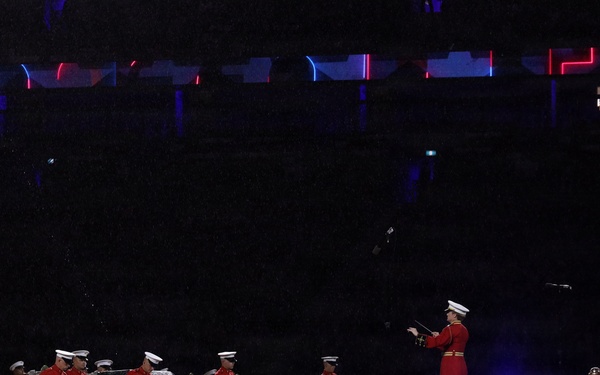 "The Commandant's Own" perform during the Royal Edinburgh Military Tattoo