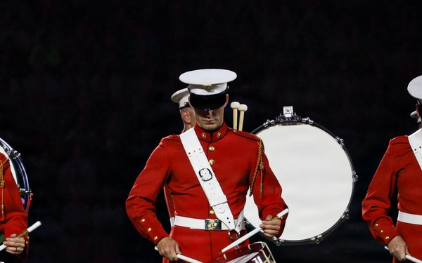 "The Commandant's Own" perform during the Royal Edinburgh Military Tattoo