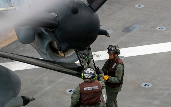 USS Tripoli Conducts Flight Quarters