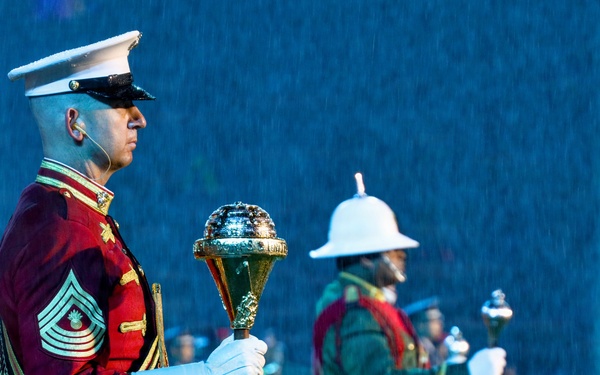 "The Commandant's Own" perform during the Royal Edinburgh Military Tattoo