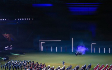 "The Commandant's Own" perform during the Royal Edinburgh Military Tattoo