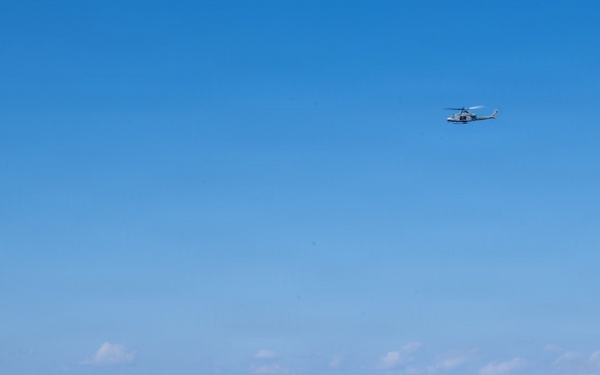 Sailor Observes Flight Ops