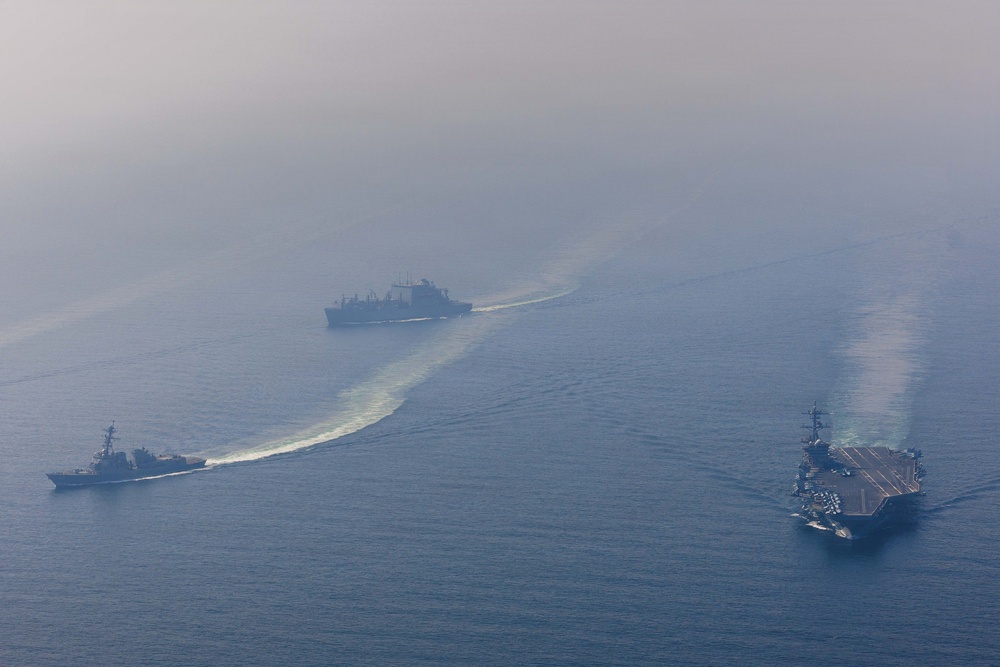 Abraham Lincoln Carrier Strike Group Conducts Photo Exercise