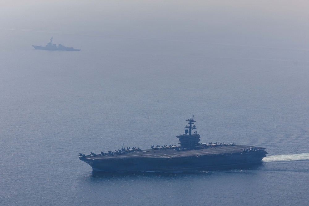 Abraham Lincoln Carrier Strike Group Conducts Photo Exercise