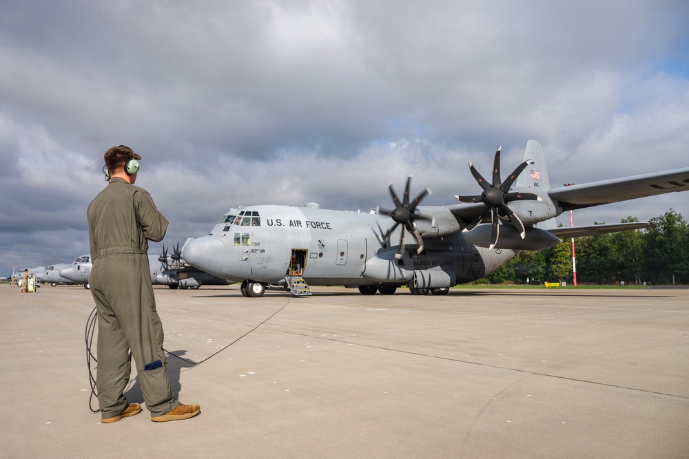 Hussar Saber: Airmen heighten rapid response with Allies