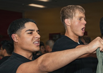 Alpha Company Receiving Night