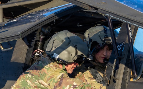 11th Airborne Soldiers conduct AH-64E training during JPMRC 26-02 Air Assault