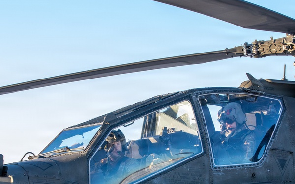 11th Airborne Soldiers conduct AH-64E training during JPMRC 26-02 Air Assault