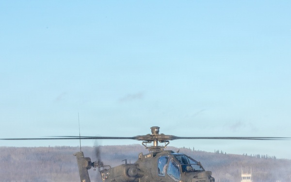 11th Airborne Soldiers conduct AH-64E training during JPMRC 26-02 Air Assault