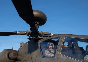 11th Airborne Soldiers conduct AH-64E  air assault training during JPMRC 26-02