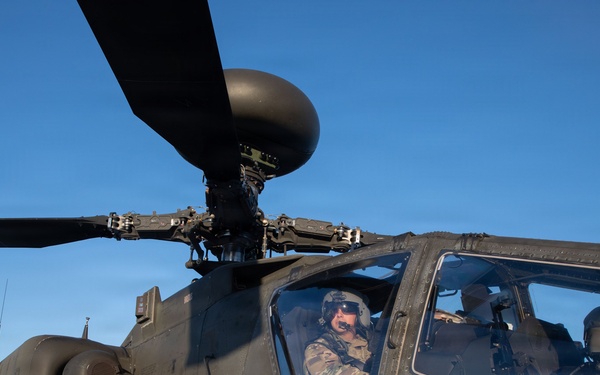 11th Airborne Soldiers conduct AH-64E  air assault training during JPMRC 26-02