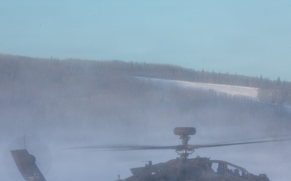 11th Airborne Soldiers conduct AH-64E Air Assault training during JPMRC 26-02