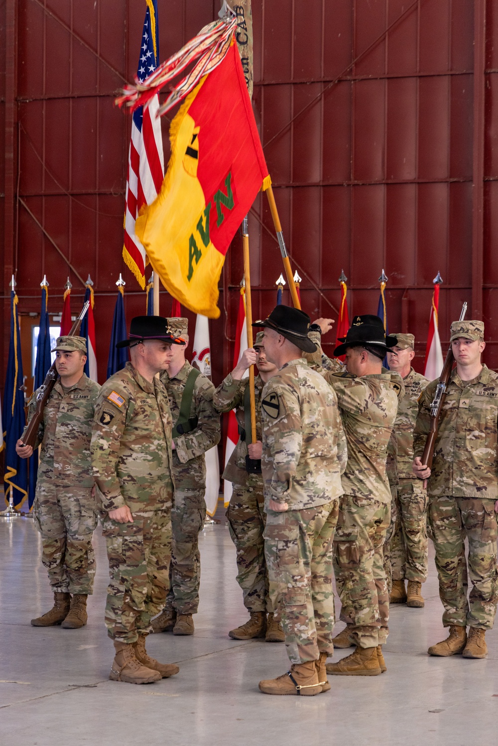 Joint Task Force–Southern Border Aviation Task Force Conducts Transfer of Authority