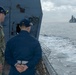 USS Bulkeley (DDG 84) and ITS Fasan (F 591) perform a cross deck visit, Feb. 10, 2026
