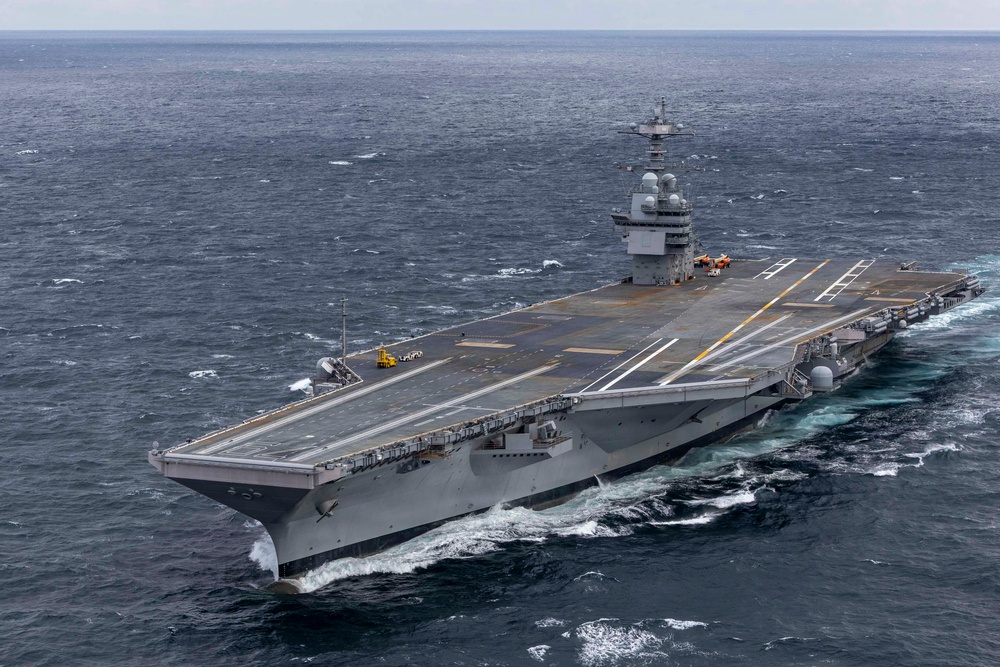 PCU John F. Kennedy Conducts Builder's Trials