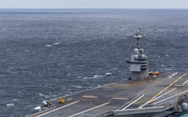 PCU John F. Kennedy Conducts Builder's Trials