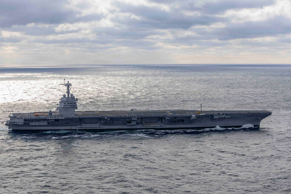 PCU John F. Kennedy Conducts Builder's Trials