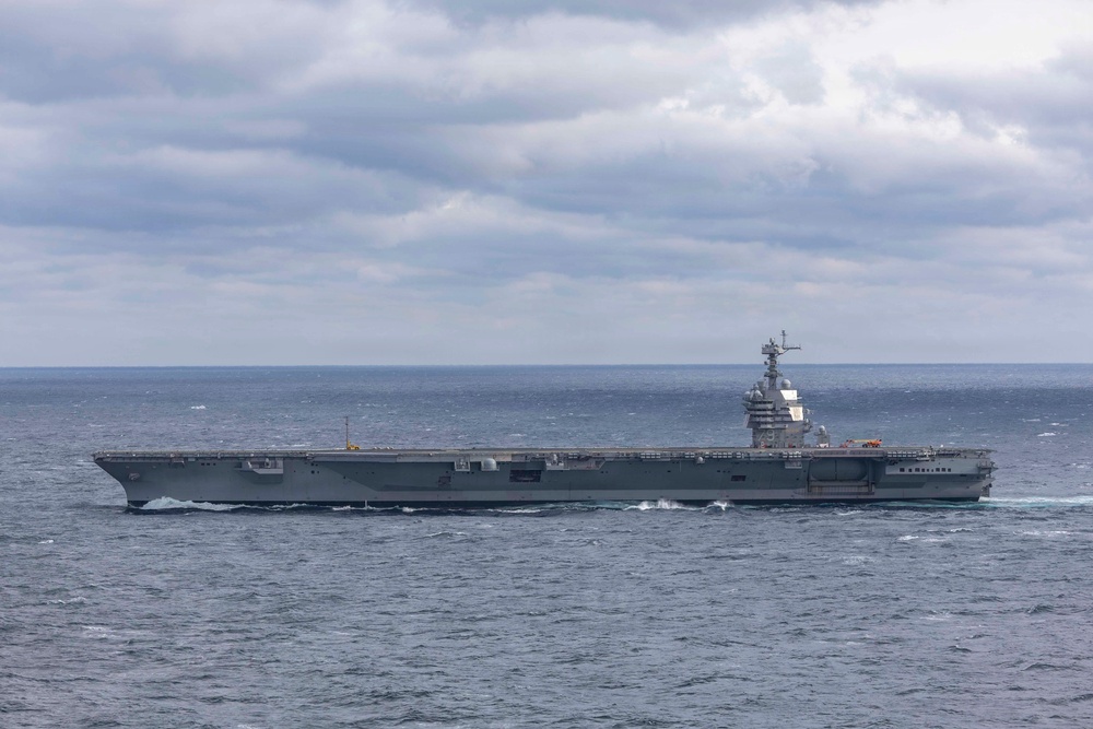 PCU John F. Kennedy Conducts Builder's Trials