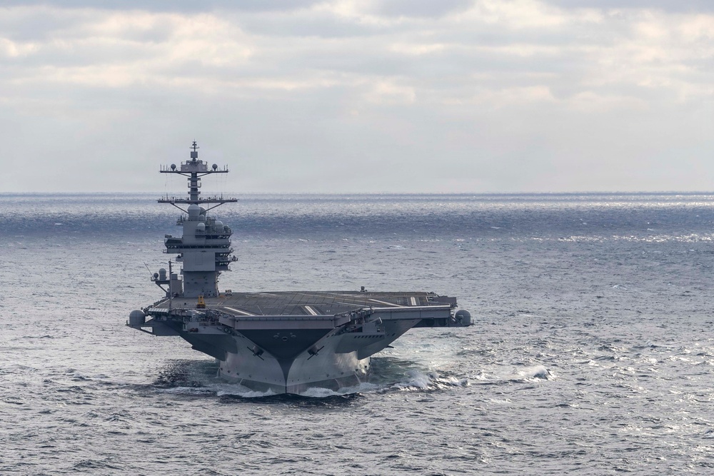 PCU John F. Kennedy Conducts Builder's Trials