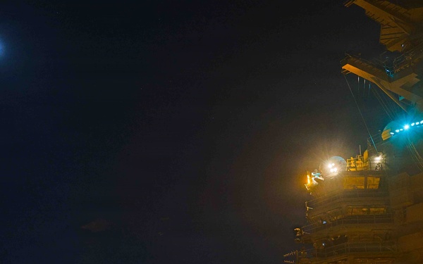 PCU John F. Kennedy AFFF Flight Deck Clean Up