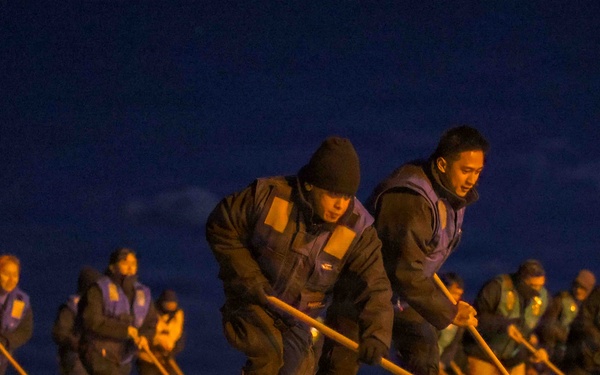 PCU John F. Kennedy AFFF Flight Deck Clean Up