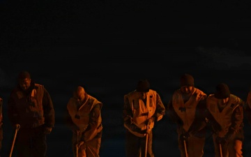 PCU John F. Kennedy AFFF Flight Deck Clean Up