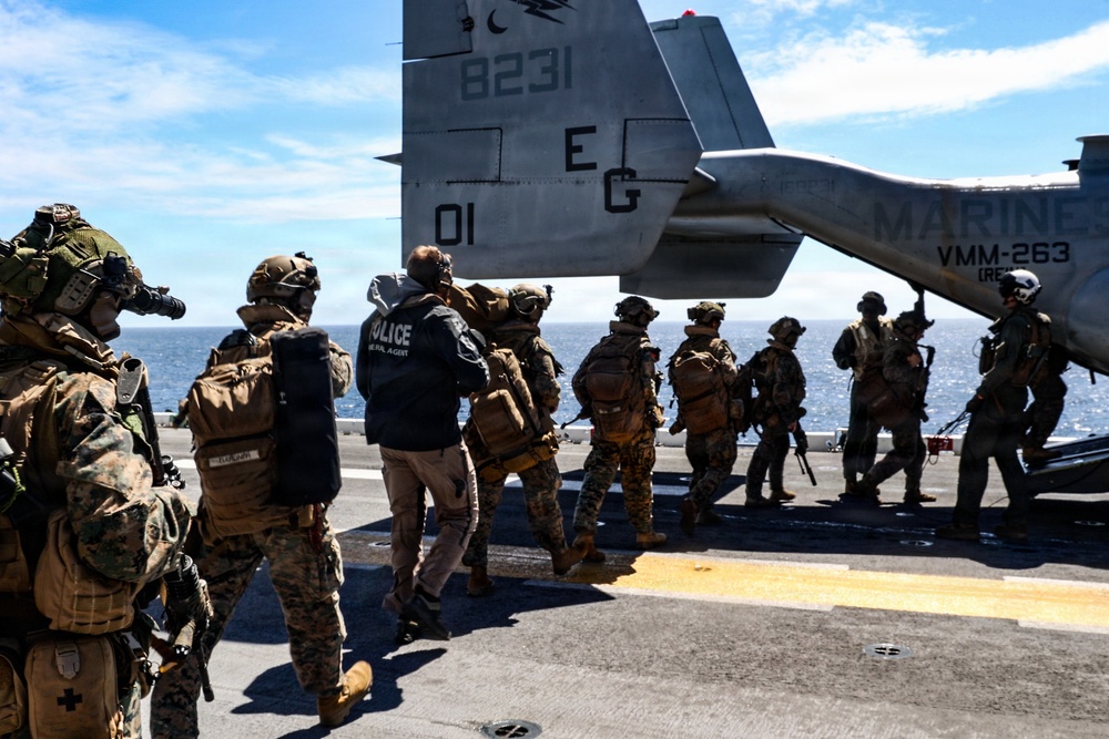 22nd MEU(SOC) | BLT 3/6 and DSS Quick Reaction Force Training