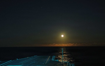 PCU John F. Kennedy transits the Atlantic Ocean