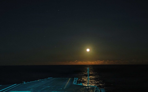 PCU John F. Kennedy transits the Atlantic Ocean