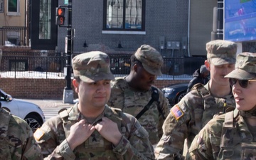 150th Cavalary Regiment Guards District of Columbia Streets