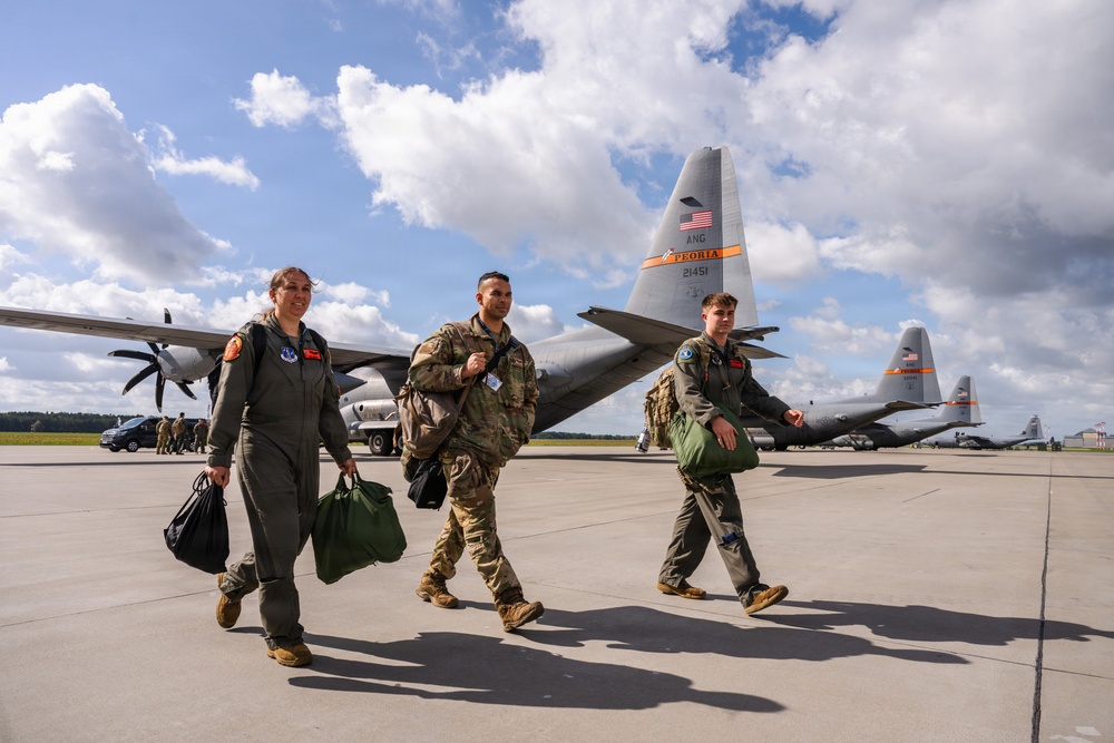 Hussar Saber: Airmen heighten rapid response with Allies