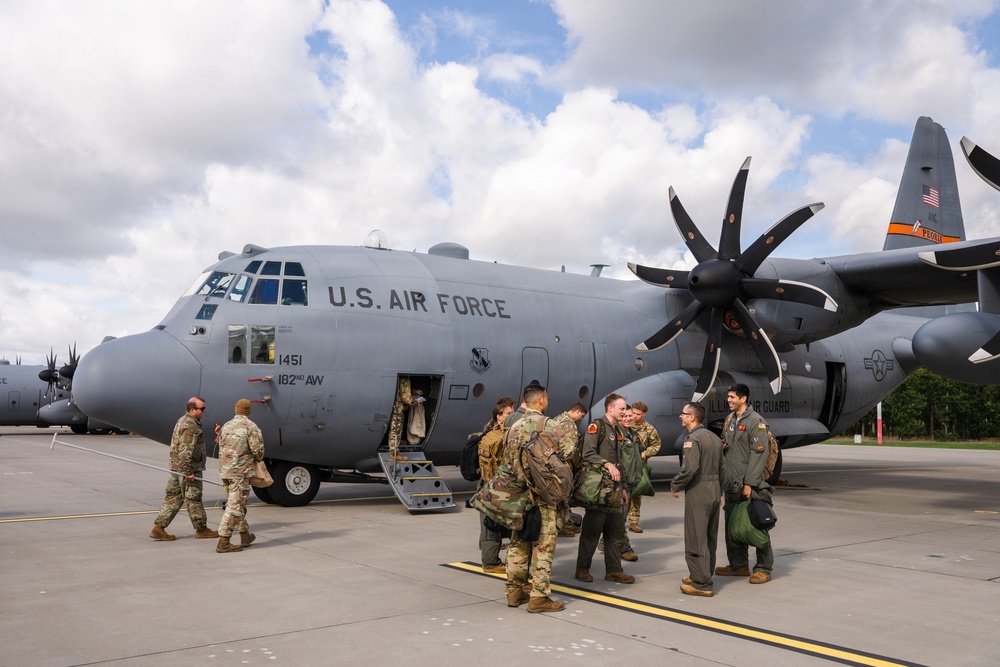 Hussar Saber: Airmen heighten rapid response with Allies