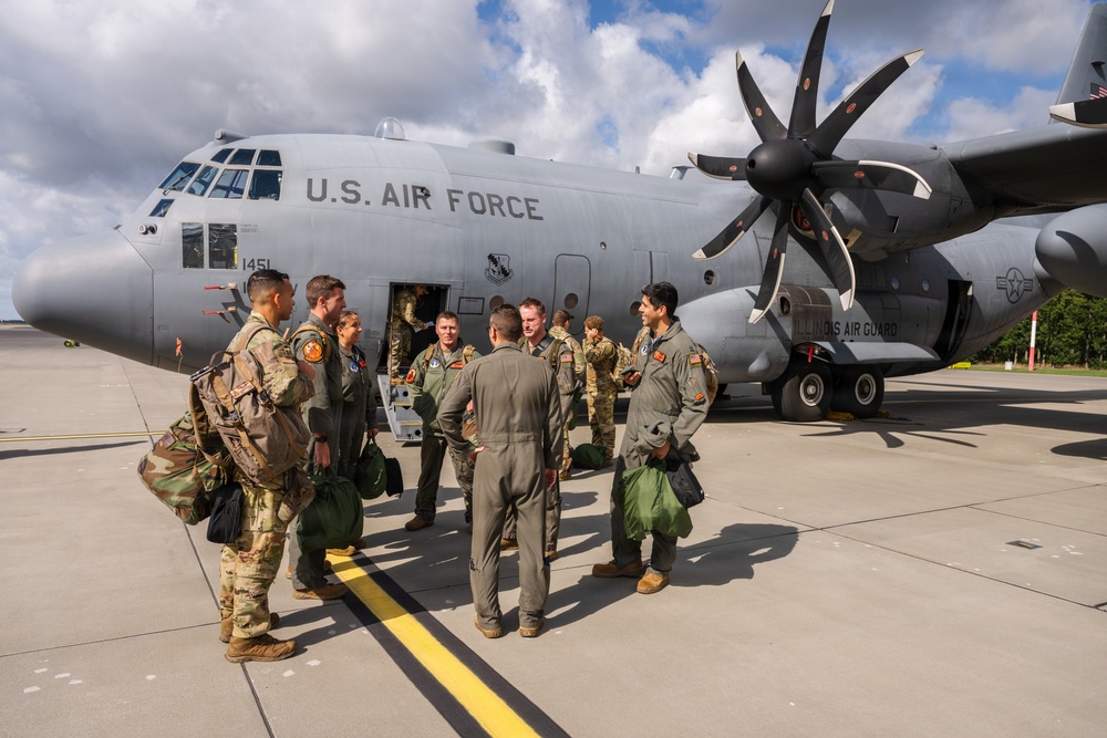 Hussar Saber: Airmen heighten rapid response with Allies