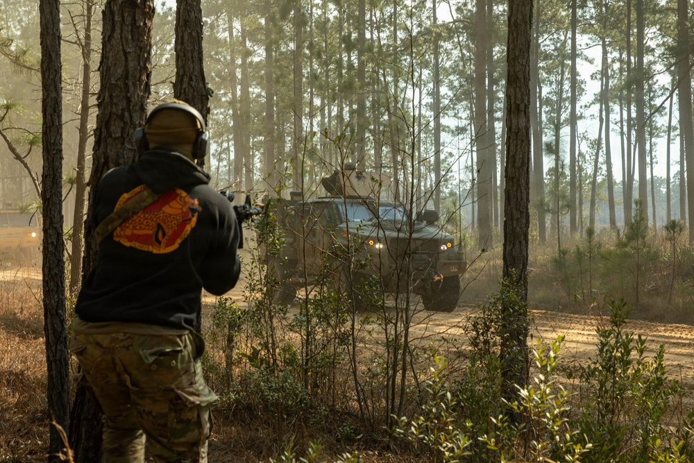 Spartan Brigade conducts convoy operations