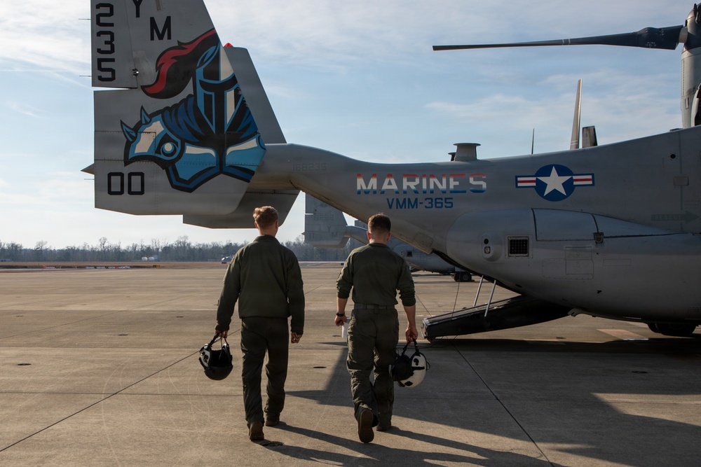 24th MEU CERTEX: VMM-365 TRAP