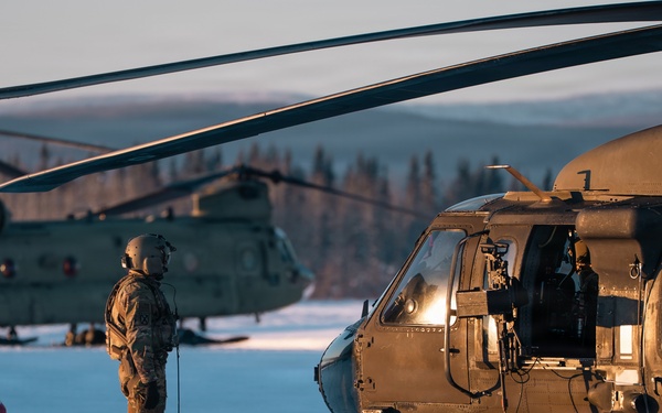 11th Airborne Division Conducts a Nighttime Air Assault During JPMRC 26-02